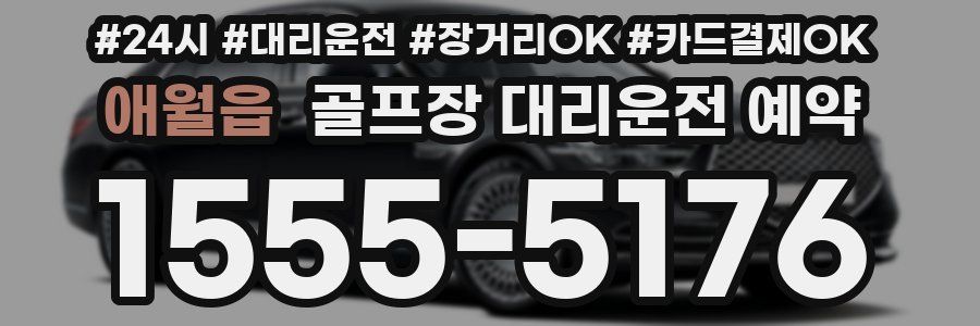 애월읍 골프장 대리운전 예약