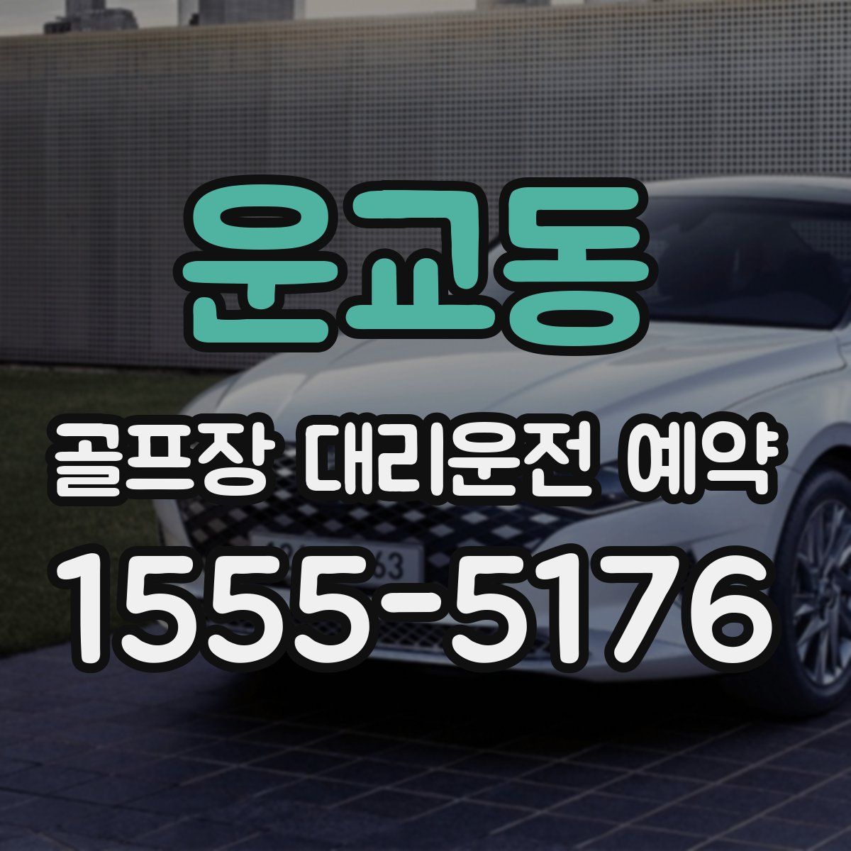 운교동 골프장 대리운전 예약