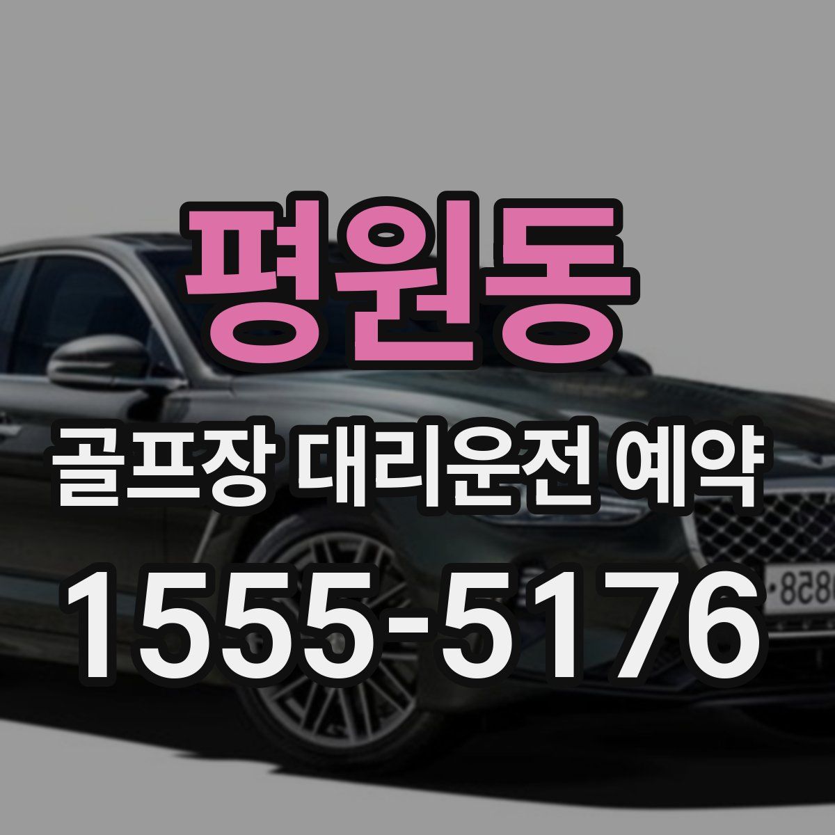 평원동 골프장 대리운전 예약