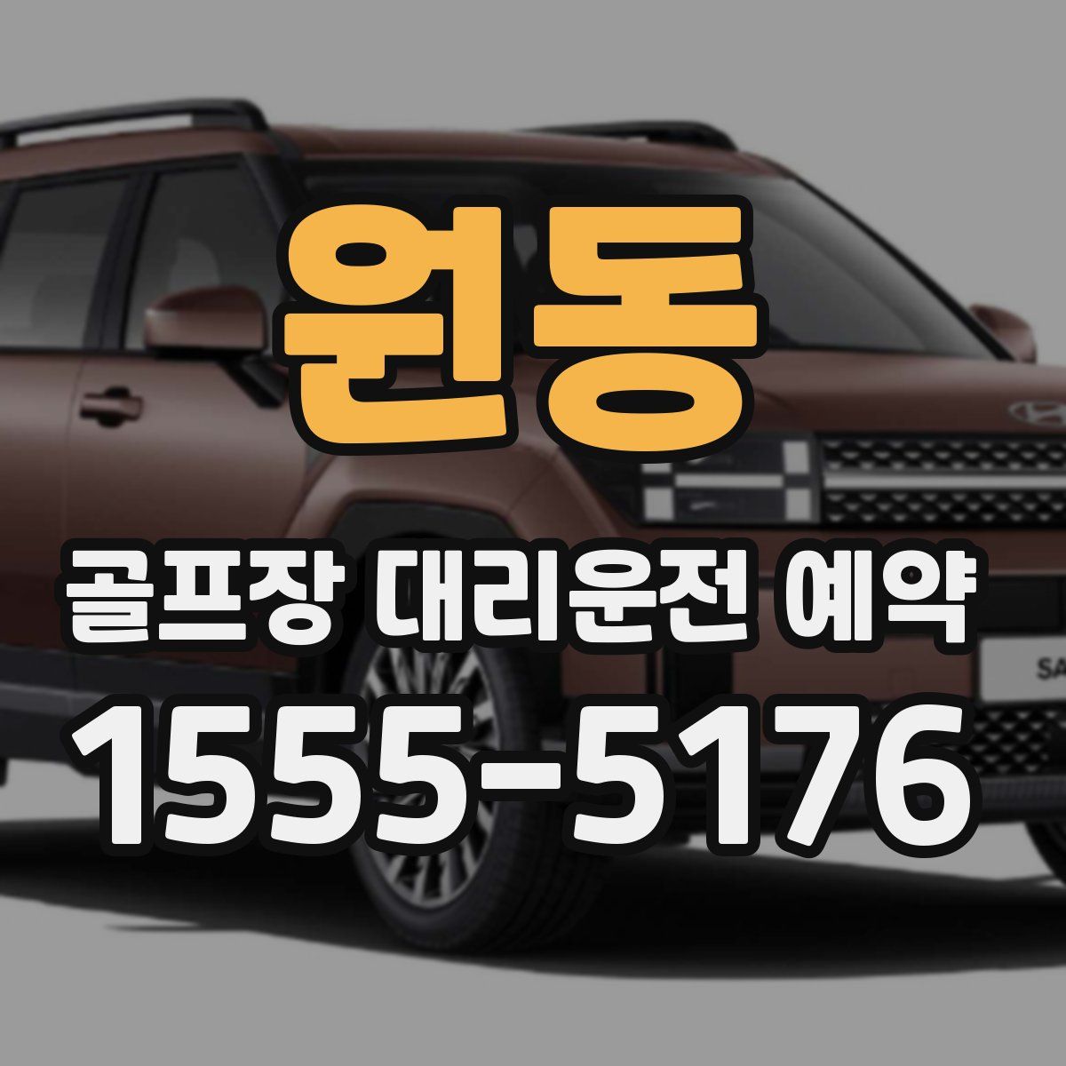 원동 골프장 대리운전 예약