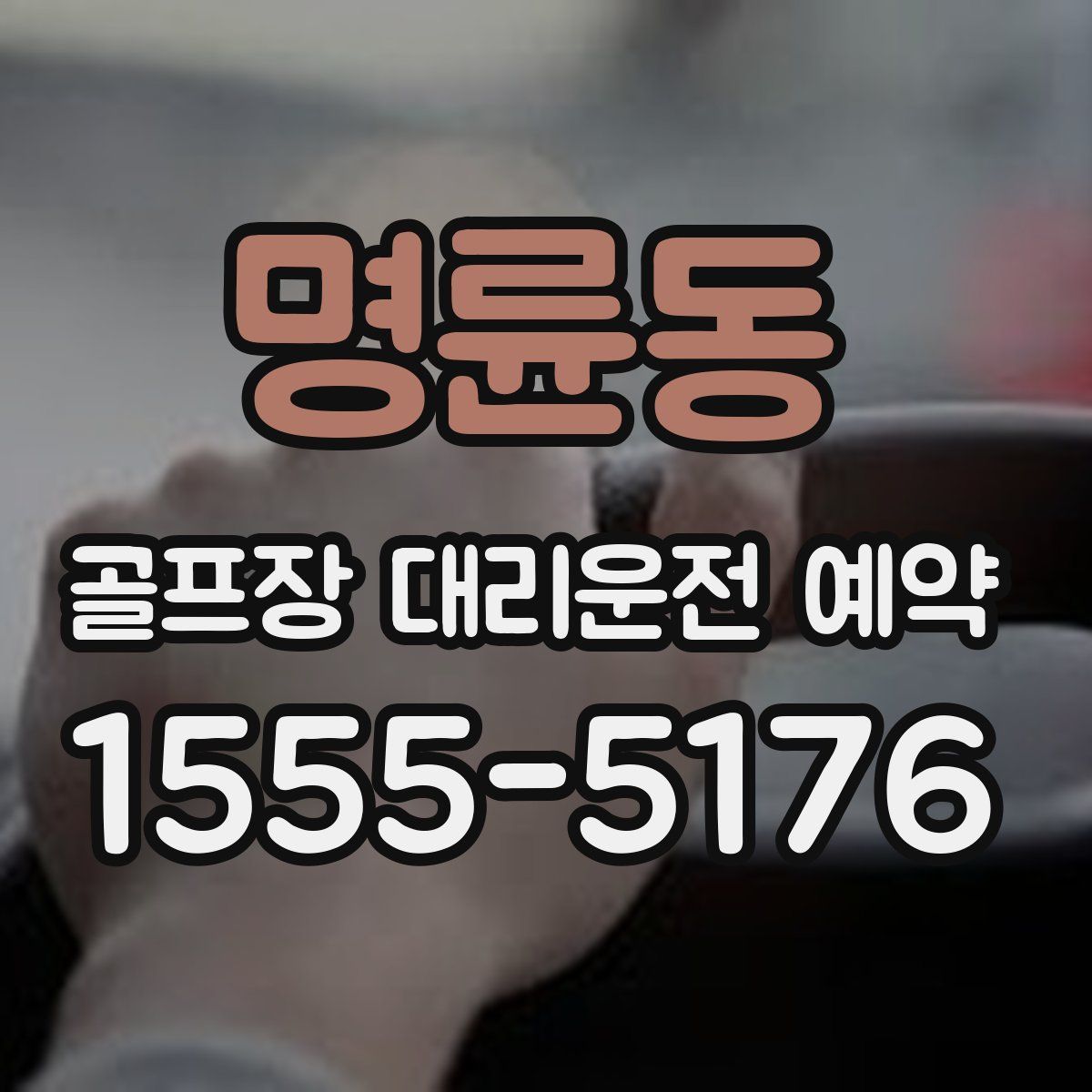 명륜동 골프장 대리운전 예약