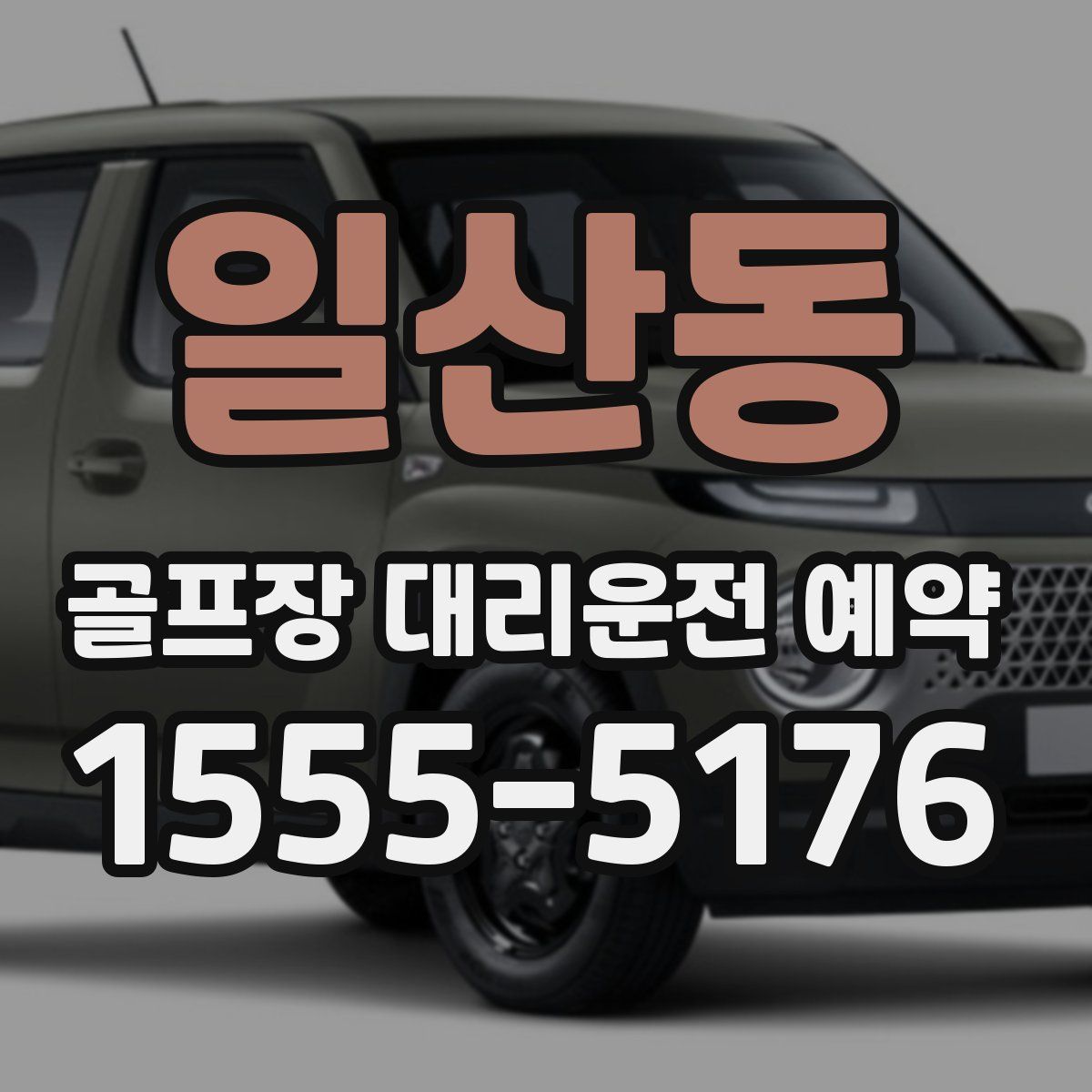 일산동 골프장 대리운전 예약