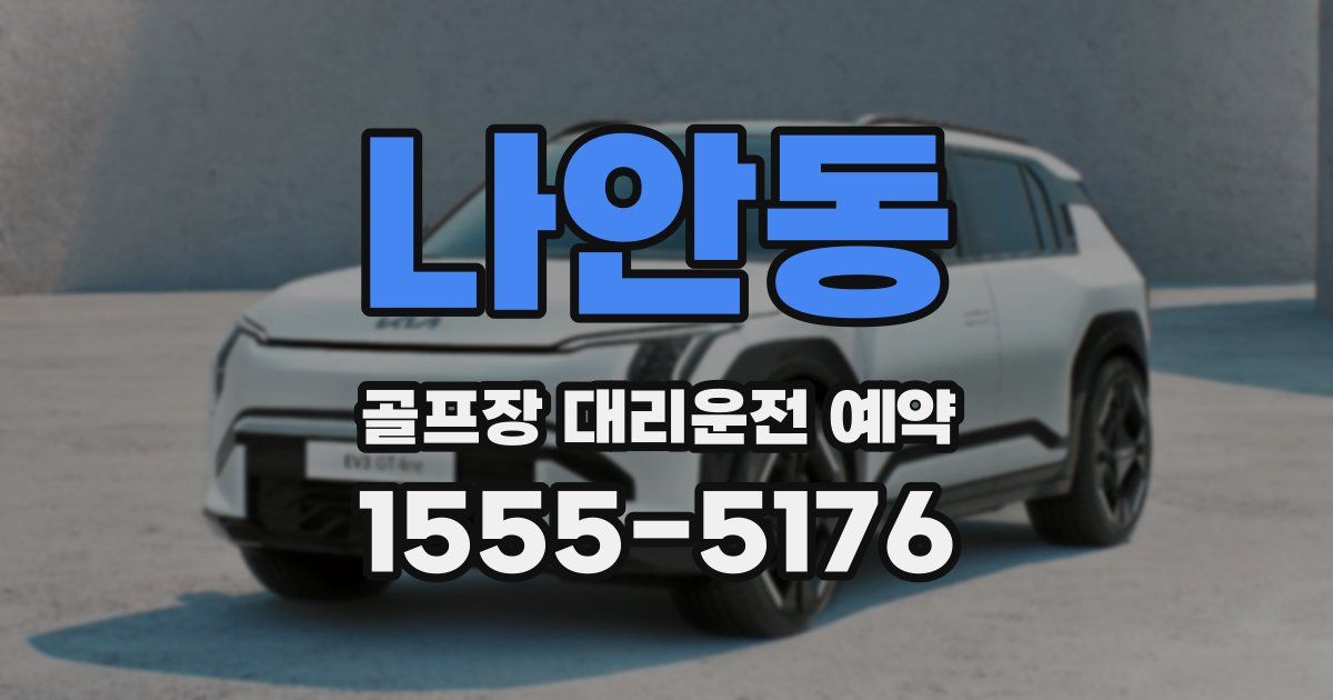 나안동 골프장 대리운전 예약