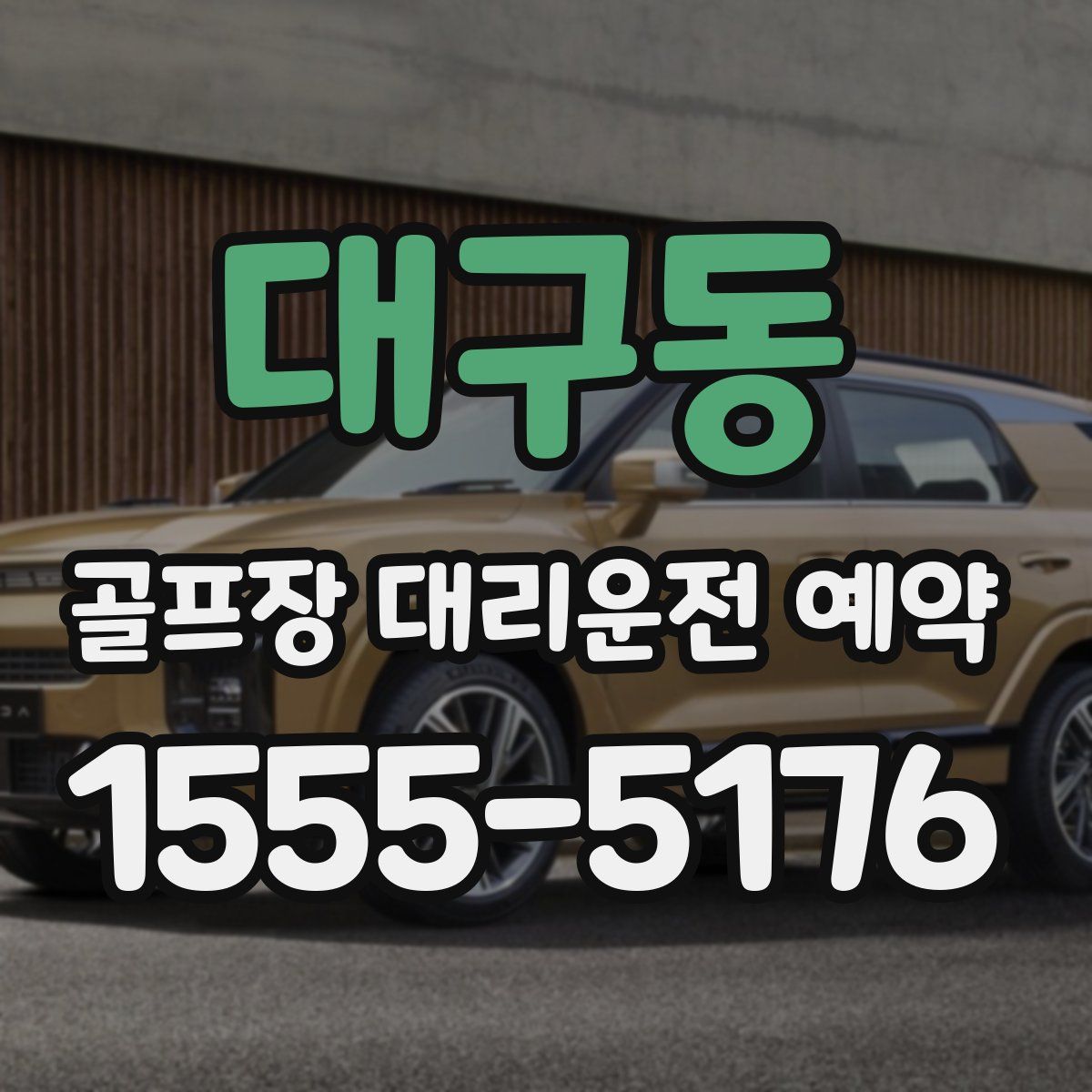 대구동 골프장 대리운전 예약