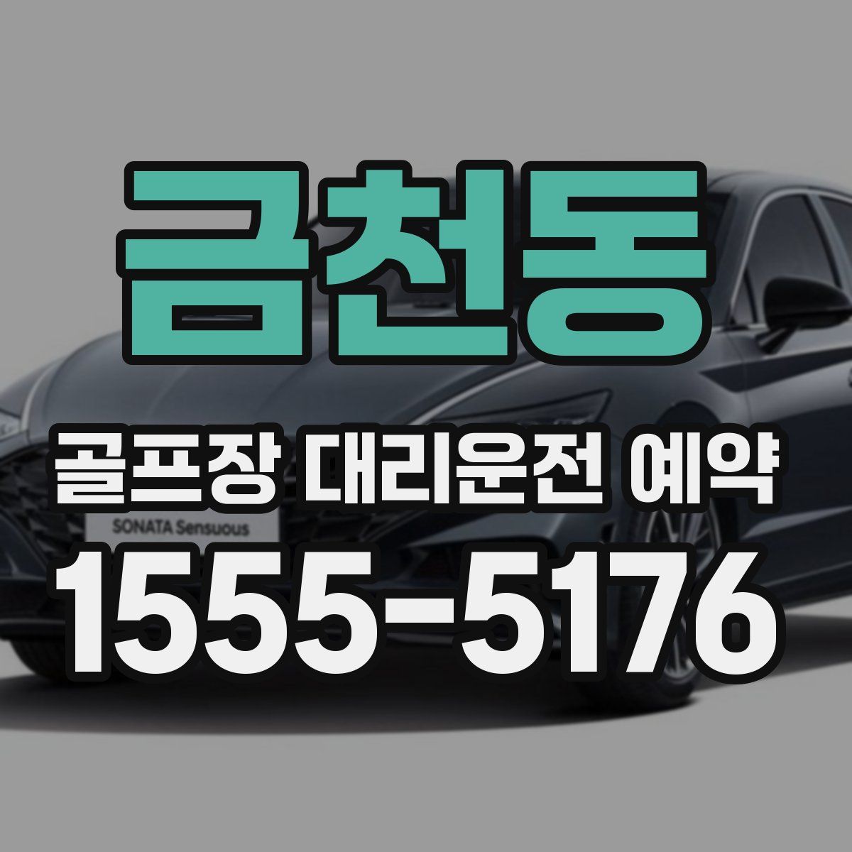 금천동 골프장 대리운전 예약