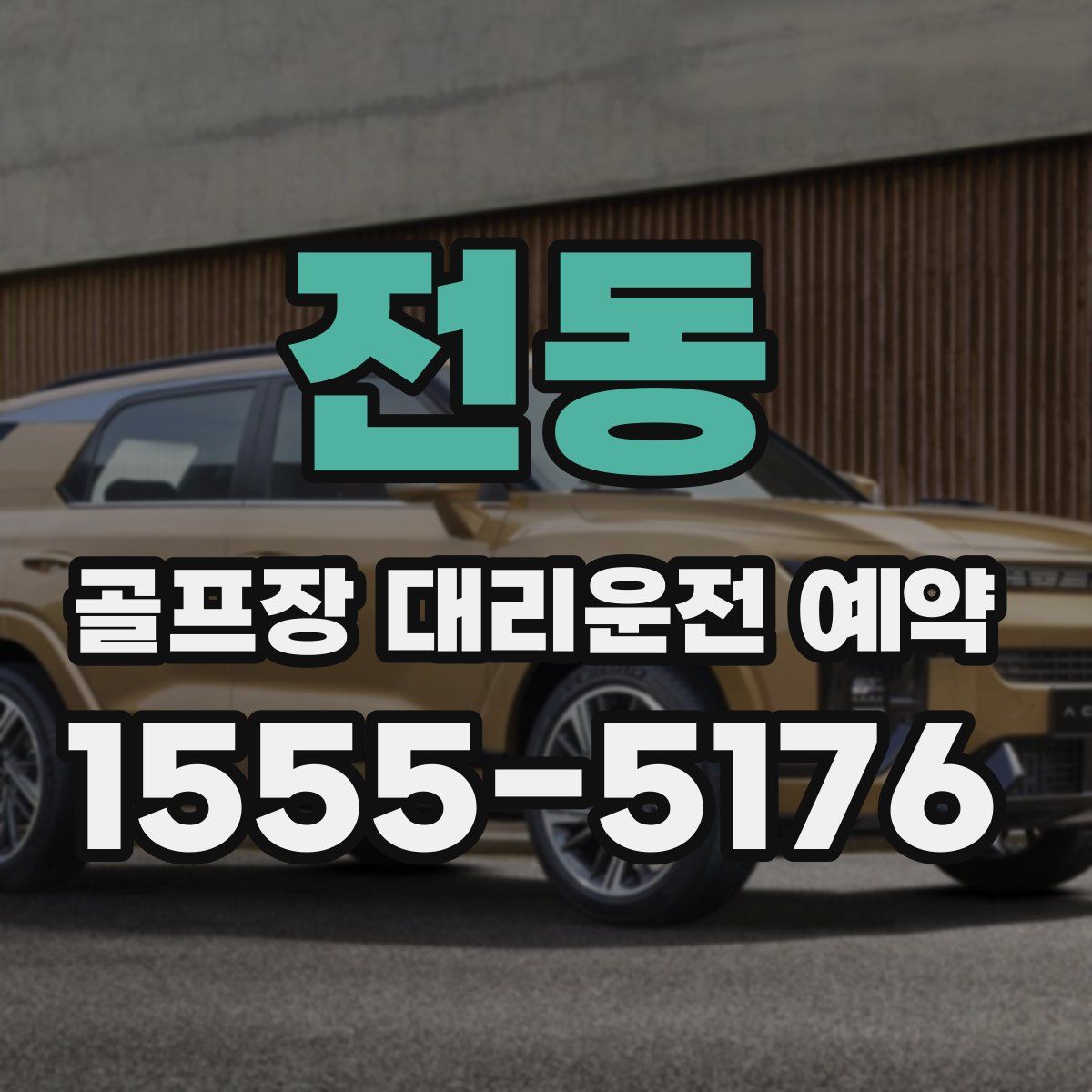 전동 골프장 대리운전 예약