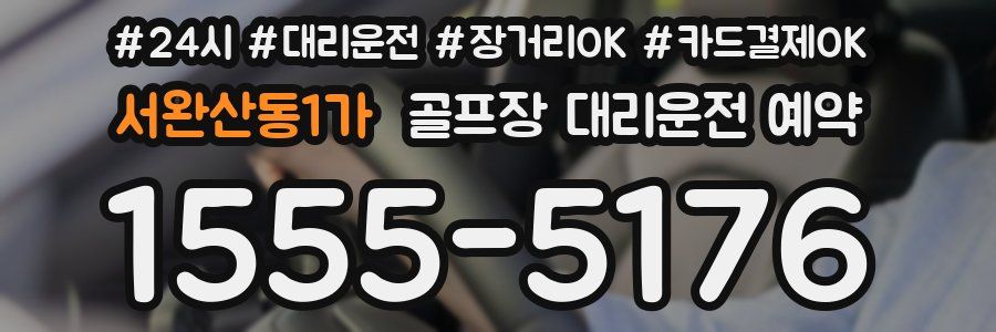서완산동1가 골프장 대리운전 예약