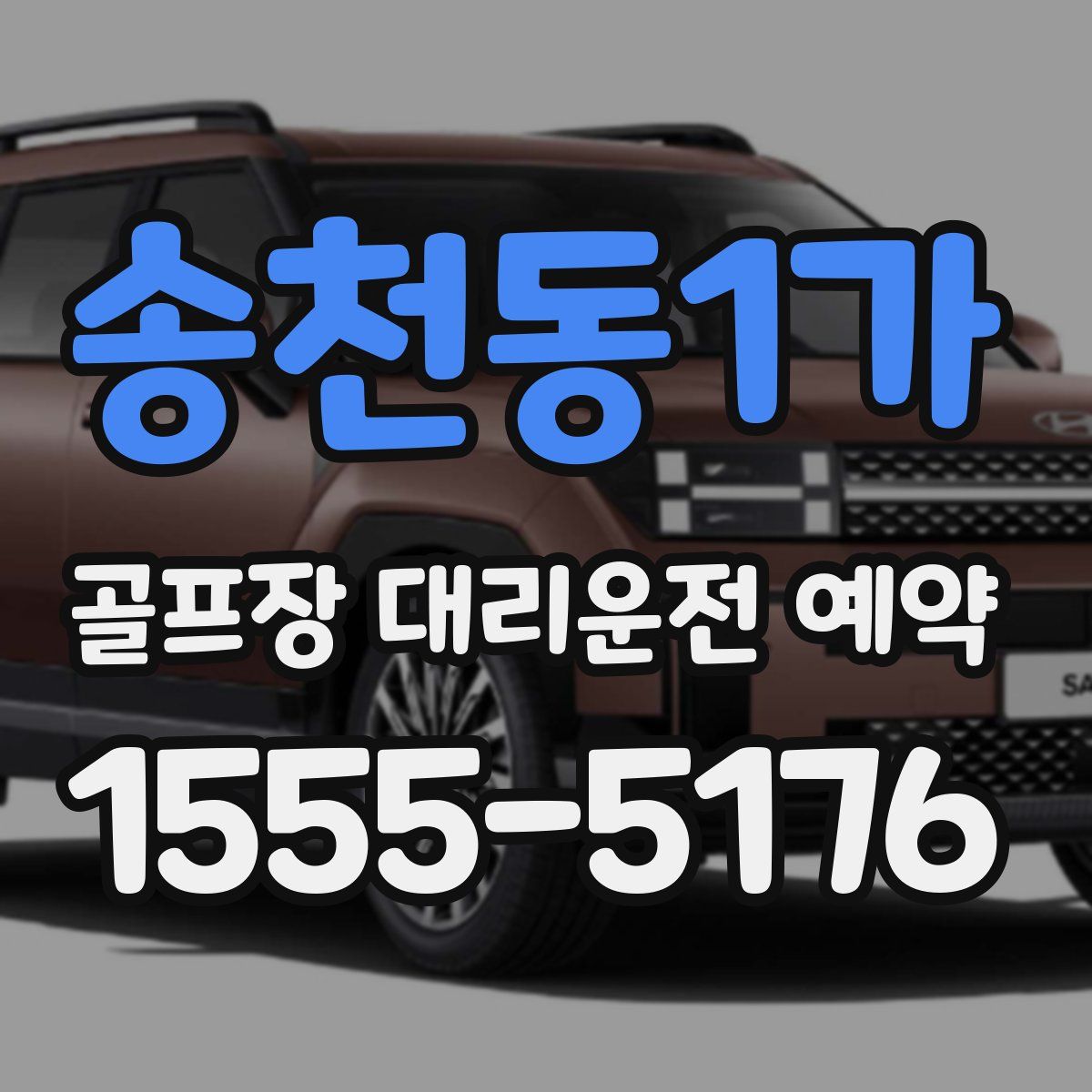 송천동1가 골프장 대리운전 예약