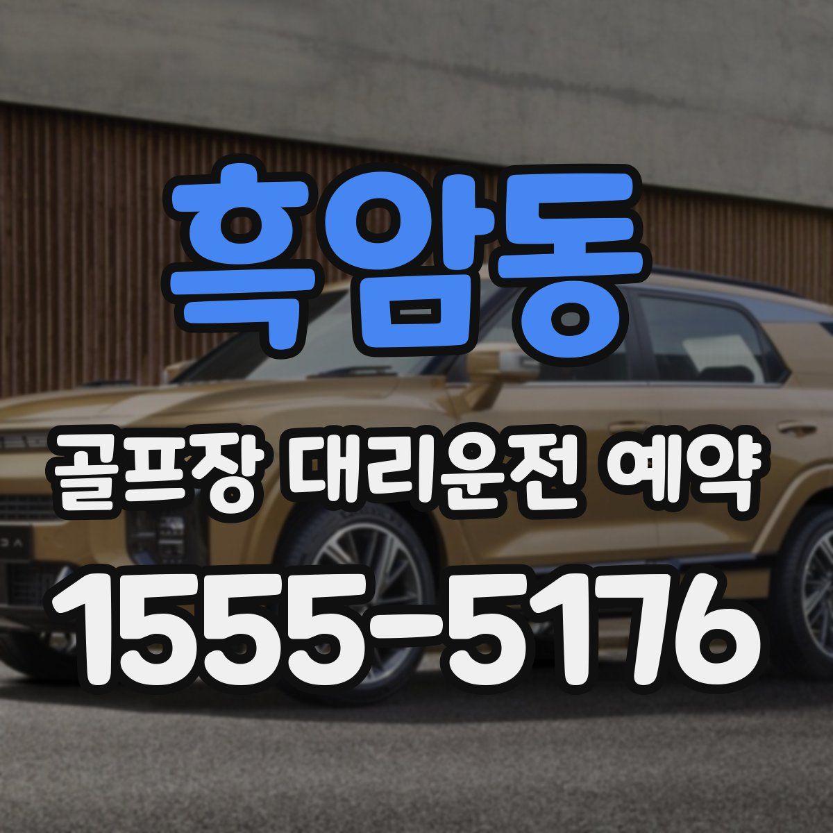흑암동 골프장 대리운전 예약