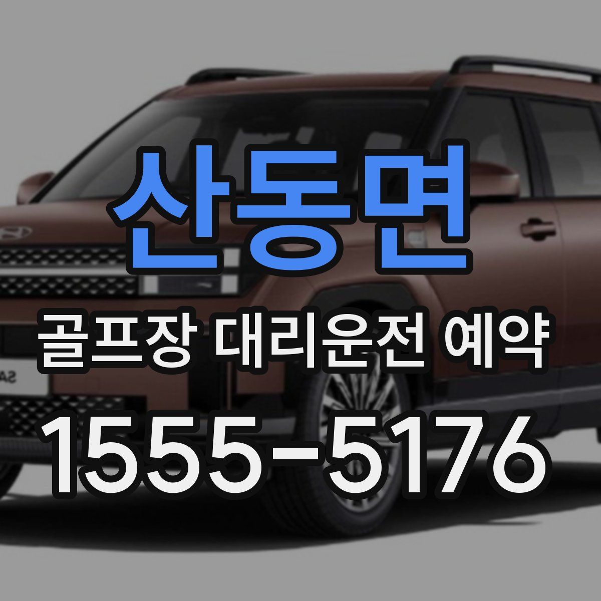 산동면 골프장 대리운전 예약