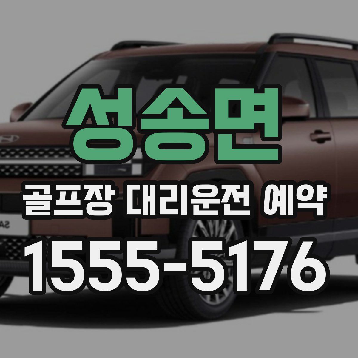 성송면 골프장 대리운전 예약