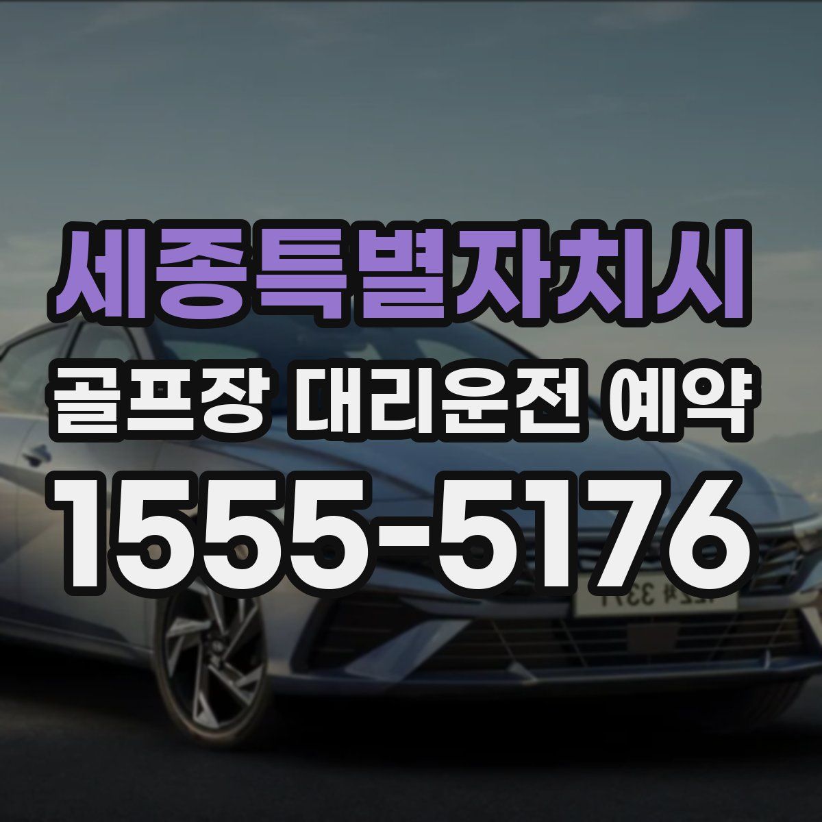 세종특별자치시 골프장 대리운전 예약