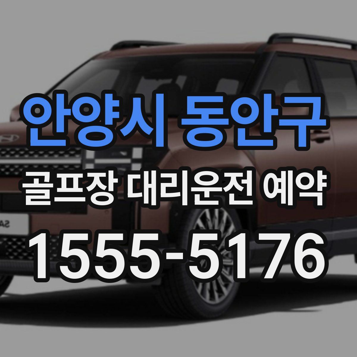 안양시 동안구 골프장 대리운전 예약