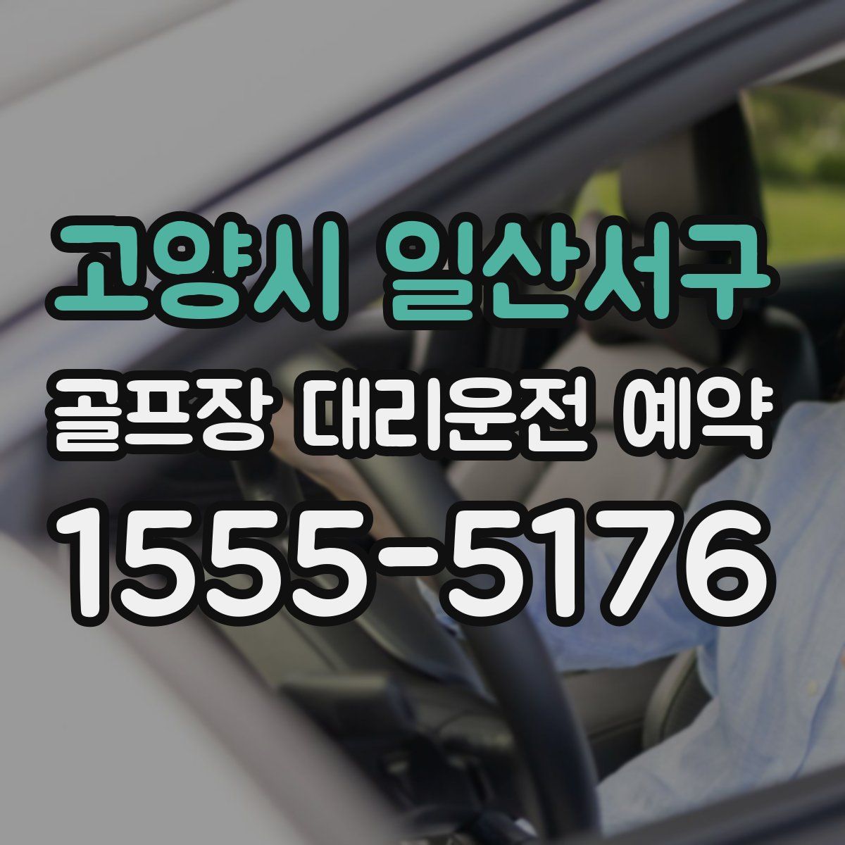 고양시 일산서구 골프장 대리운전 예약