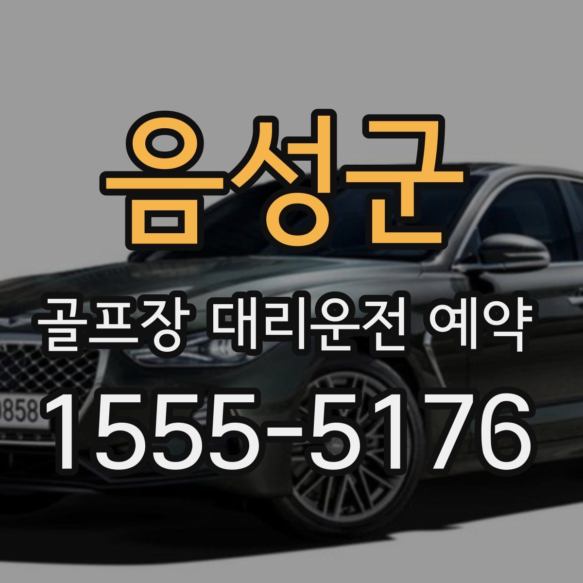 음성군 골프장 대리운전 예약