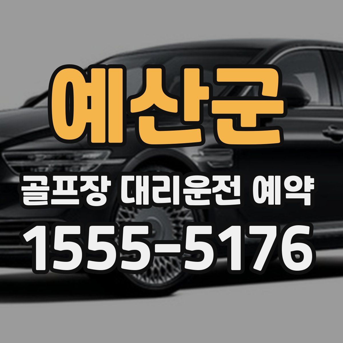 예산군 골프장 대리운전 예약
