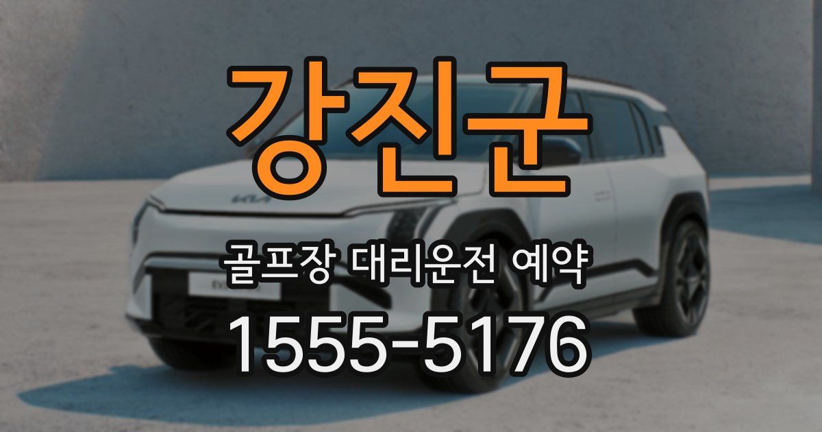 강진군 골프장 대리운전 예약
