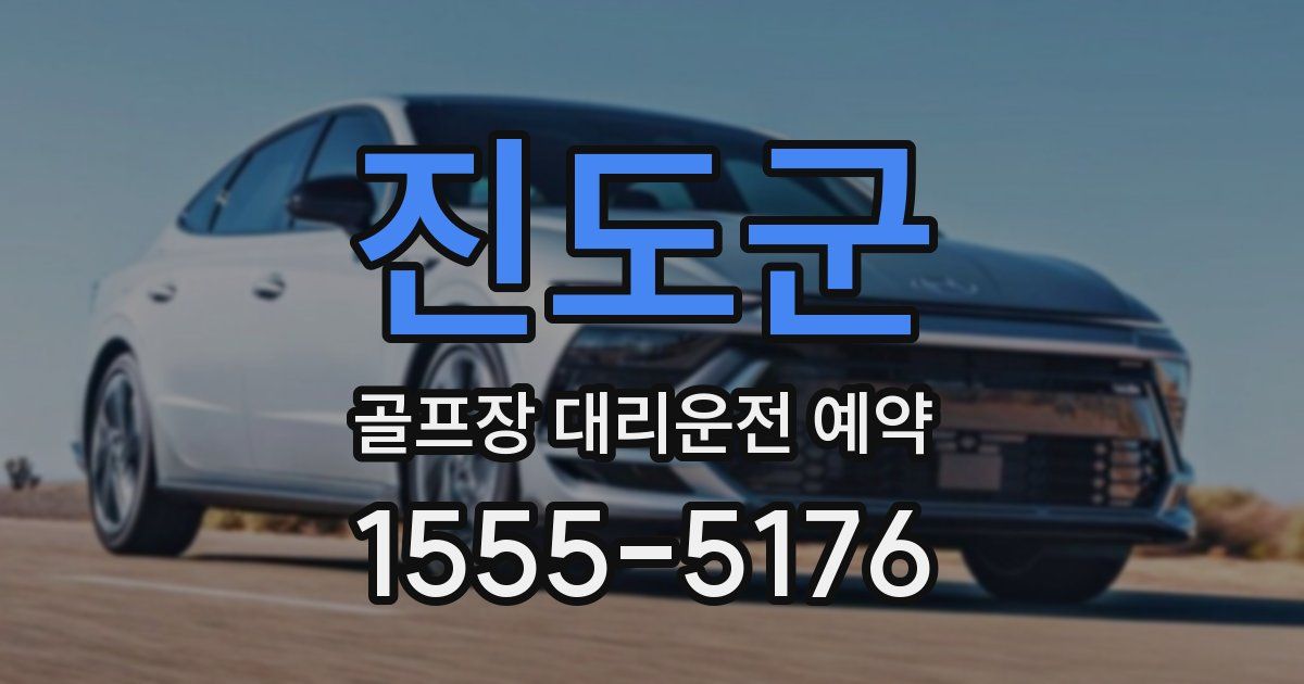 진도군 골프장 대리운전 예약