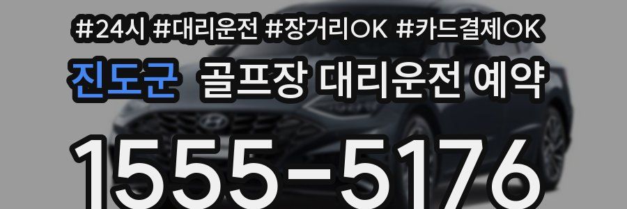 진도군 골프장 대리운전 예약