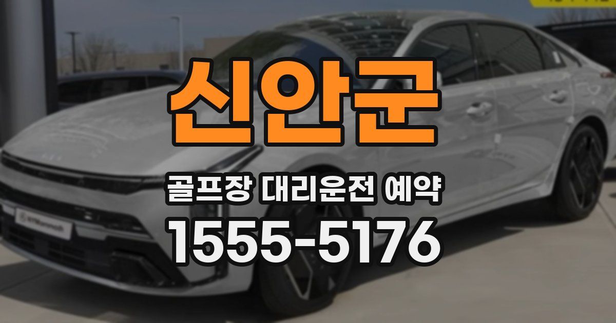 신안군 골프장 대리운전 예약