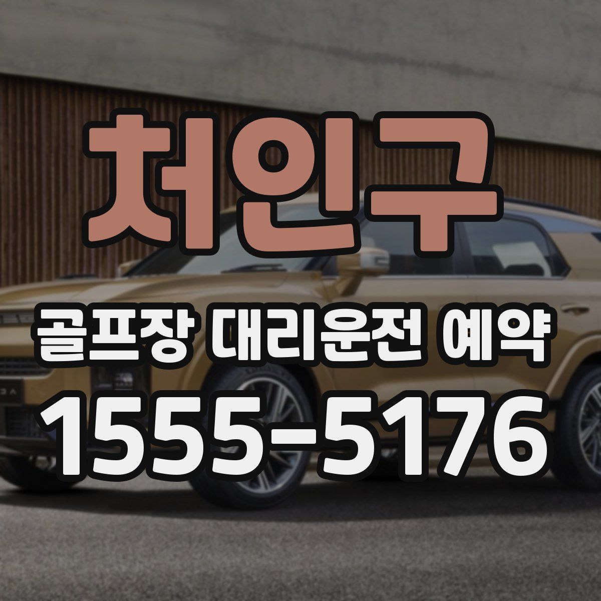 처인구 골프장 대리운전 예약