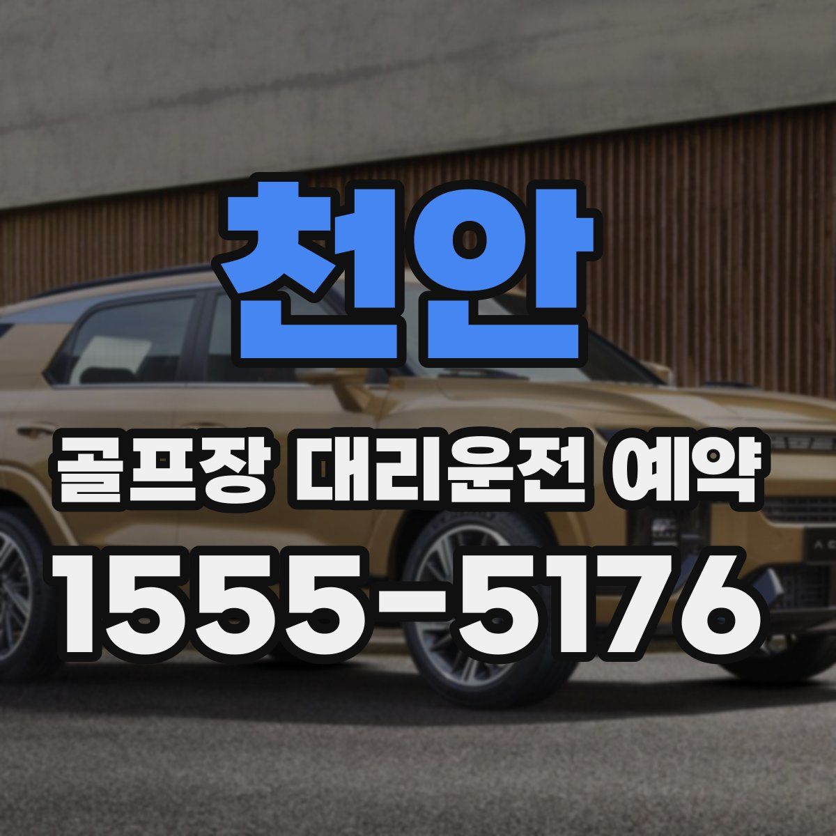 천안 골프장 대리운전 예약