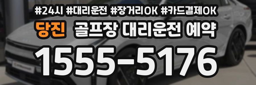 당진 골프장 대리운전 예약