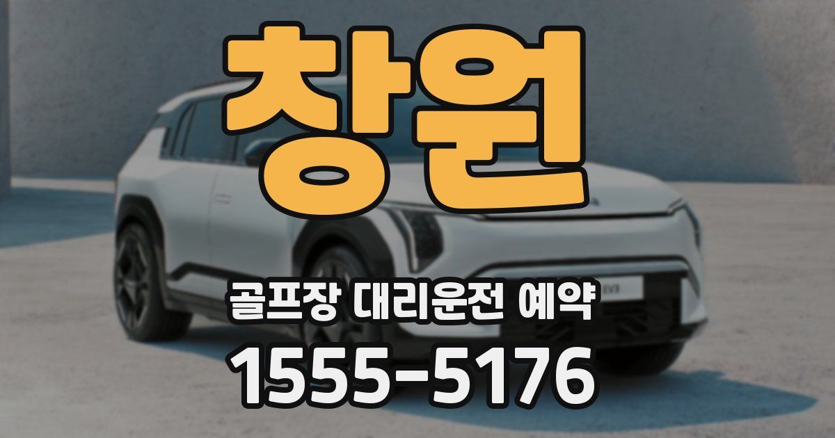 창원 골프장 대리운전 예약