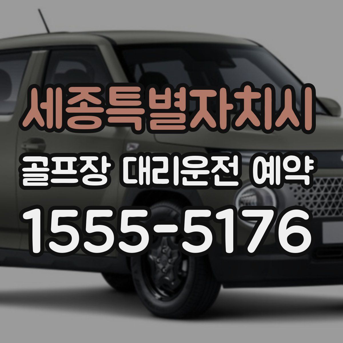 세종특별자치시 골프장 대리운전 예약