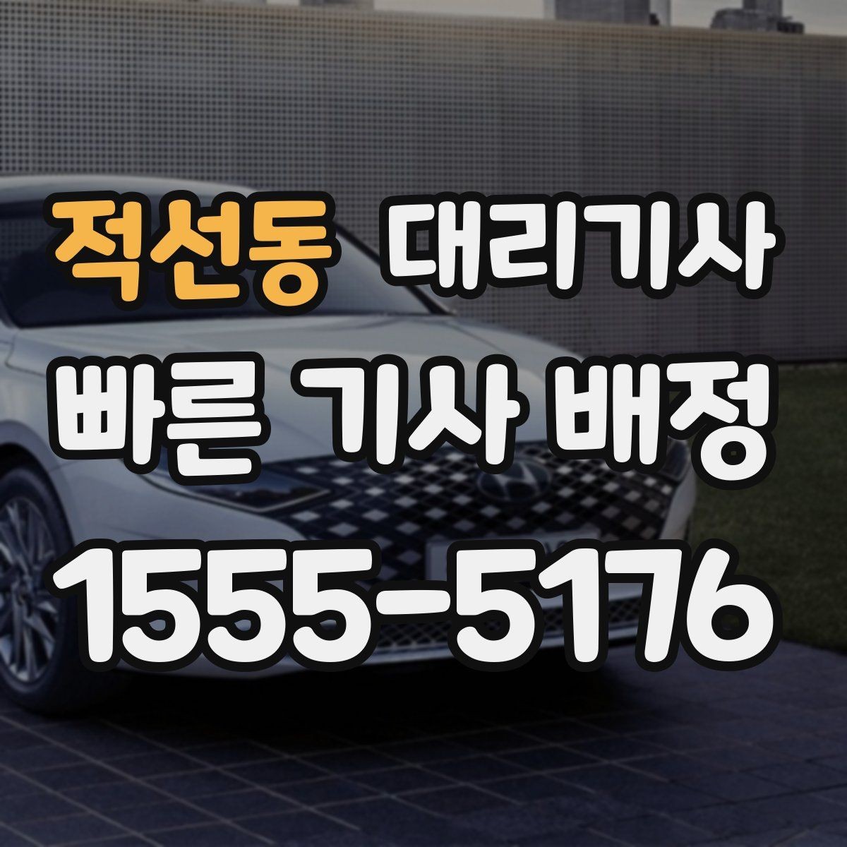 적선동 대리기사 차종에 따라 달라지는 배차 가능 범위