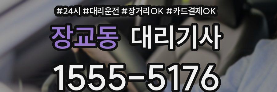 장교동 대리기사