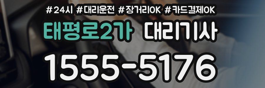 태평로2가 대리기사