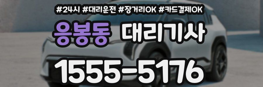 응봉동 대리기사