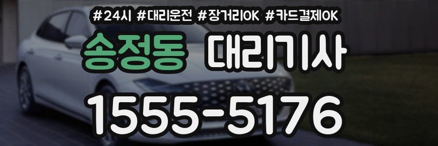 송정동 대리기사
