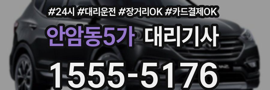 안암동5가 대리기사