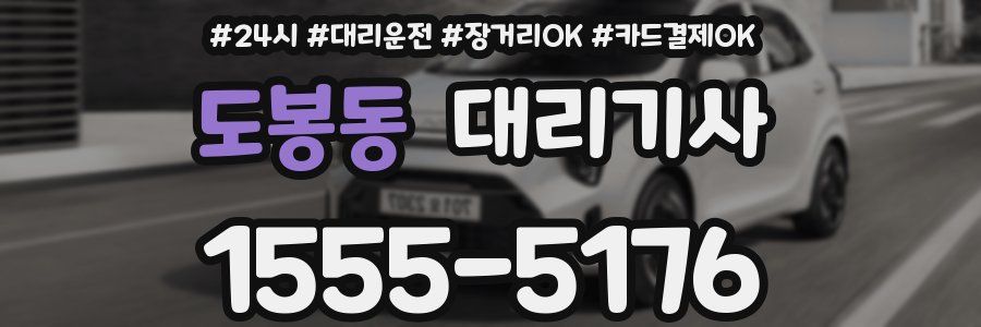 도봉동 대리기사