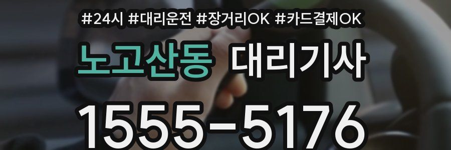 노고산동 대리기사