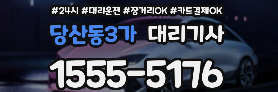 당산동3가 대리기사