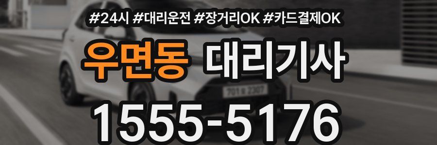 우면동 대리기사