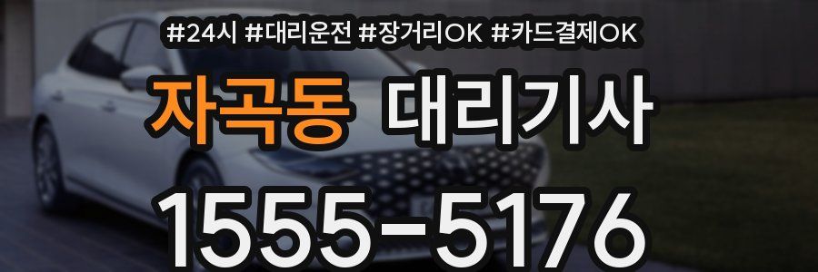 자곡동 대리기사