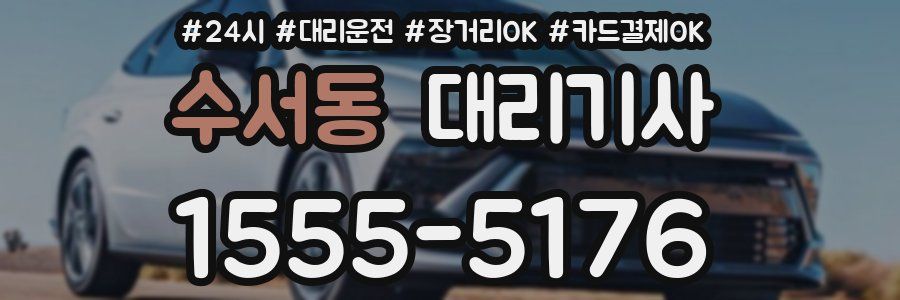 수서동 대리기사