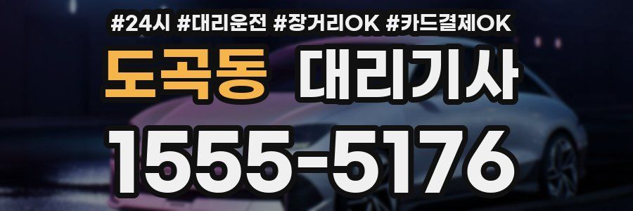 도곡동 대리기사