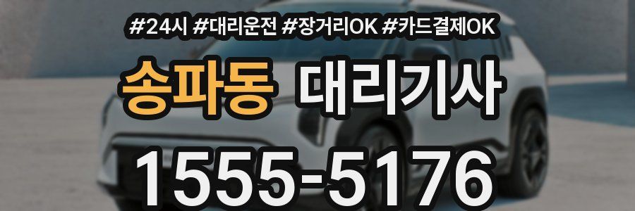 송파동 대리기사