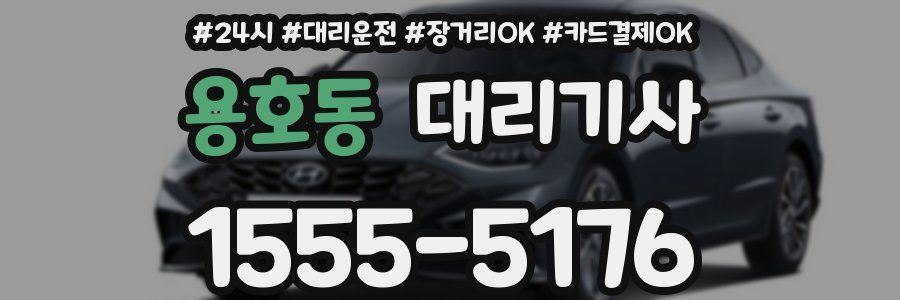 용호동 대리기사