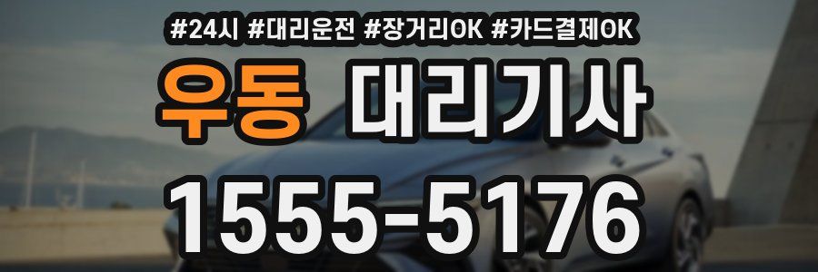 우동 대리기사