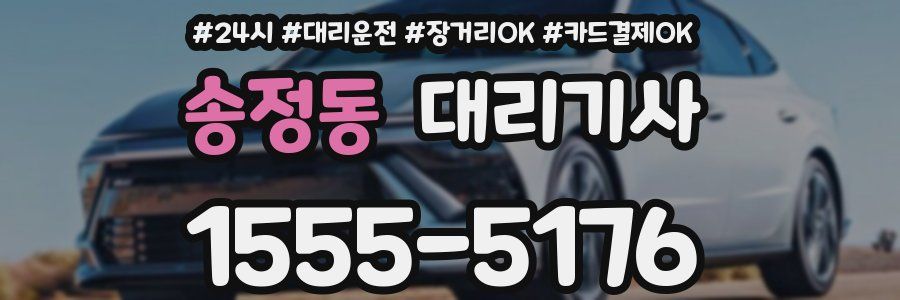 송정동 대리기사