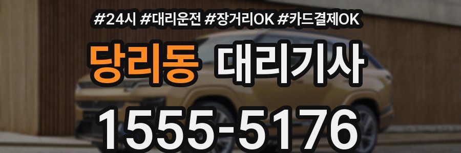 당리동 대리기사