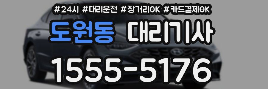 도원동 대리기사