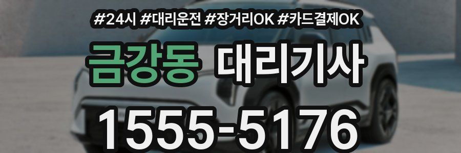 금강동 대리기사