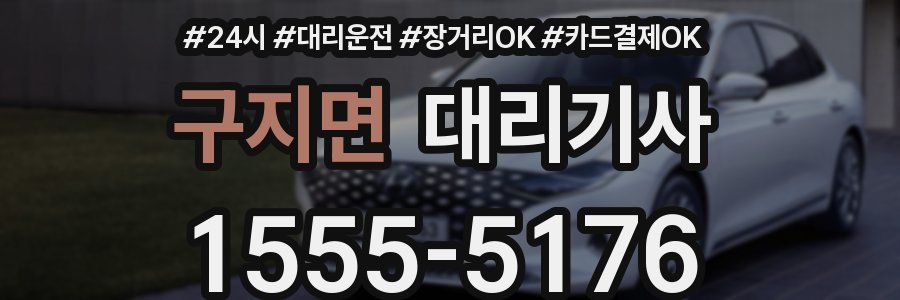 구지면 대리기사